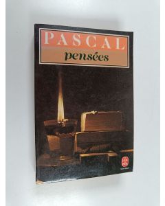 Kirjailijan Blaise Pascal käytetty kirja Pensées