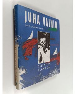 Kirjailijan Juha Vainio käytetty kirja Sellaista elämä on