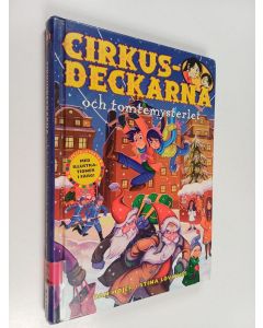 Kirjailijan Dan Höjer käytetty kirja Cirkusdeckarna och tomtemysteriet