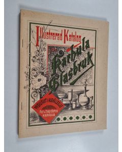 käytetty teos Karhula glasbruks priscourant å hushållsglas m. m