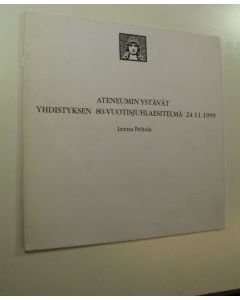 Kirjailijan Leena Peltola käytetty teos yhdistyksen 80-vuotisjuhlaesitelmä 24.11. 1999