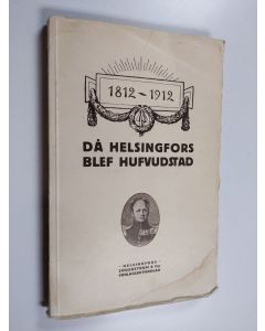 Kirjailijan Torsten Hartman käytetty kirja Då Helsingfors blef hufvudstad