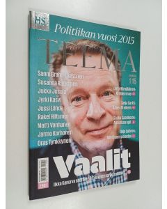 käytetty kirja HS Teema : Vaalit : Politiikan vuosi 2015
