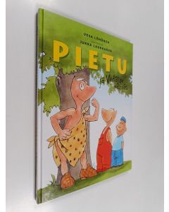 Kirjailijan Vesa Löhönen käytetty kirja Pietu ja viidakon valtias