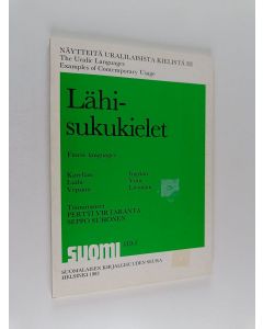 käytetty kirja Lähisukukielet