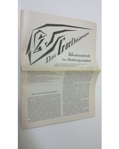 Tekijän Martin Barkhoff  käytetty teos Das Goetheanum nr. 26-35/1990 : Wochenschrift fur Anthroposophie