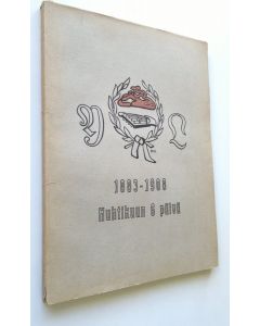 käytetty kirja Ylioppilaskunnan laulajain albumi 1908 : toimitettu laulukunnan 25 vuotisen olemassa olon muistoksi