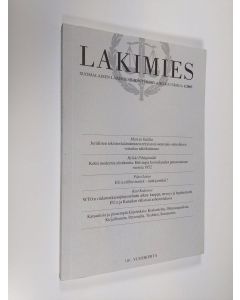 käytetty kirja Lakimies : Suomalaisen lakimiesyhdistyksen aikakauskirja 1/2003