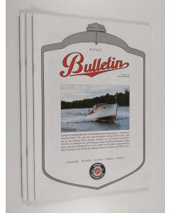 käytetty teos Bulletin N:o 124-127 (Nro 126 puuttuu)