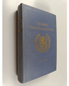 käytetty kirja Suomen valtiokalenteri vuodeksi 1955
