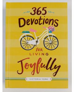 Kirjailijan Victoria Doulos York uusi kirja 365 Devotions for Living Joyfully