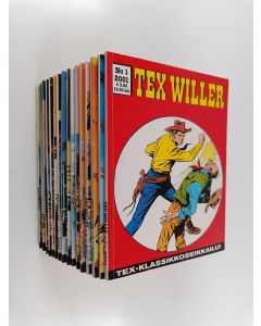 käytetty kirja Tex Willer vuosikerta 2001 (1-16)