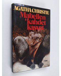 Kirjailijan Agatha Christie käytetty kirja Mabellen kahdet kasvot