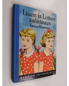 Kirjailijan Erich Kästner käytetty kirja Lisen ja Lotten salaisuus