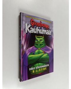 Kirjailijan R. L. Stine käytetty kirja Pako Kauhumaasta