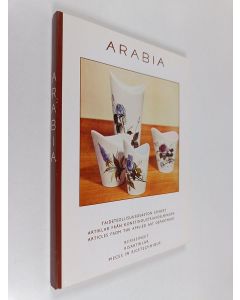 käytetty kirja Arabia : taideteollisuusosaston esineet, riisiesineet = artiklar från konstindustriavdelningen, risartiklar = articles from the applied art, pieces in ricetechnique