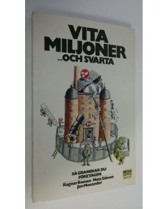 Kirjailijan Ragnar Boman käytetty kirja Vita miljoner ...och svarta