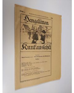 käytetty teos Hengellinen kuukauslehti 6/1926