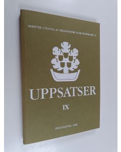 käytetty kirja Uppsatser IX (ERINOMAINEN)