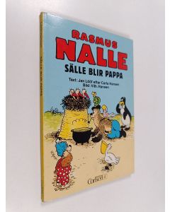 Kirjailijan Jan Lööf käytetty kirja Sälle blir pappa : Rasmus Nalle