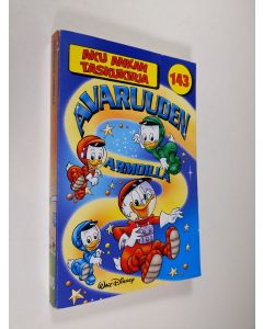 Kirjailijan Walt Disney käytetty kirja Avaruuden armoilla