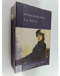 Kirjailijan graf Leo Tolstoy käytetty kirja Anna Karenina