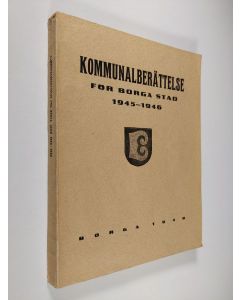 käytetty kirja Kommunalberättelse för Borgå stad 1945-1946