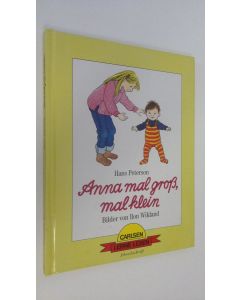 Kirjailijan Hans Peterson käytetty kirja Anna mal gross, mal klein