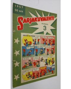 käytetty teos Sarjakuvalehti n:o 3/1957