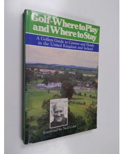 Kirjailijan Donald Steel käytetty kirja The Sunday Telegraph Golf Course Guide to Britain and Ireland