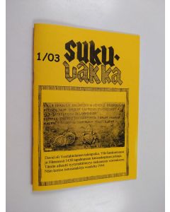 käytetty teos Sukuvakka 1 / 2003