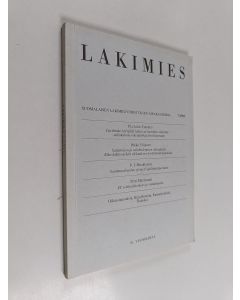 käytetty kirja Lakimies 7/1993 : Suomalaisen lakimiesyhdistyksen aikakauskirja