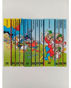 Kirjailijan Walt Disney käytetty kirja Aku Ankan taskukirjat 373 -384