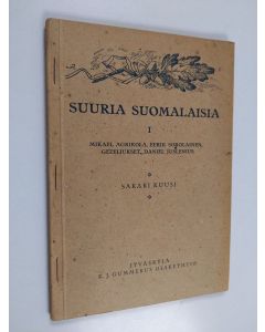 Kirjailijan Sakari Kuusi käytetty teos Suuria suomalaisia 1