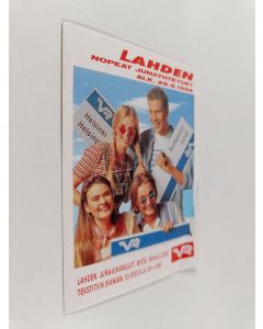 käytetty teos Lahden nopeat junayhteydet alk. 28.5.1995