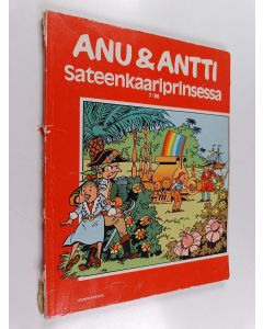 Kirjailijan Willy Vandersteen käytetty kirja Sateenkaariprinsessa