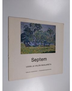 käytetty teos Septem : värin ja valon maalareita