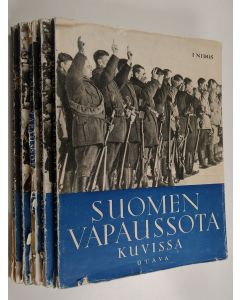 Tekijän Lauri ym. Malmberg  käytetty kirja Suomen vapaussota kuvissa 1-5