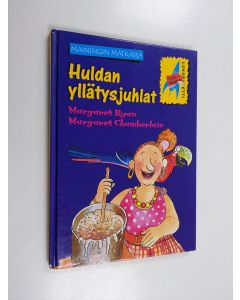 Kirjailijan Margaret Ryan käytetty kirja Huldan yllätysjuhlat