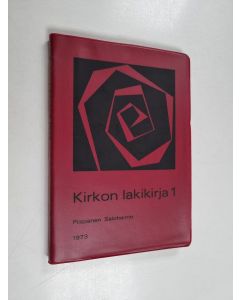 käytetty kirja Kirkon lakikirja 1 : Kirkkolaki, kirkon säännöskokoelma