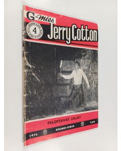 käytetty teos G-mies Jerry Cotton 4/1975 : Pelottavat jäljet