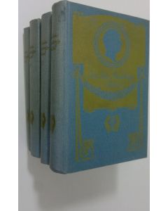Kirjailijan Johan Ludvig Runeberg käytetty kirja Johan Ludvig Runebergin teokset 1-4