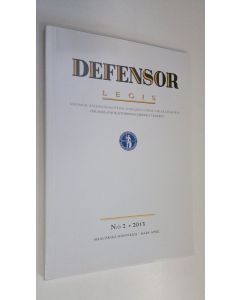 käytetty kirja Defensor legis n:o 2/2013