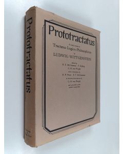 Kirjailijan Ludwig Wittgenstein käytetty kirja Prototractatus : An Early Version of Tractatus Logico-philosophicus