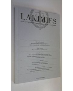 käytetty kirja Lakimies 4/2010 : Suomalaisen lakimiesyhdistyksen aikakauskirja