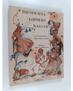 Kirjailijan Jacob Grimm & Wilhelm Grimm käytetty kirja Bröderna Grimms sagor