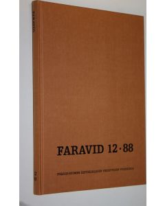 käytetty kirja Faravid 12 / 1988 : Pohjois-Suomen historiallisen yhdistyksen vuosikirja (UUDENVEROINEN)