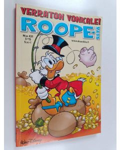 Kirjailijan Walt Disney käytetty kirja Roope-setä 7/2015