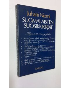 Kirjailijan Juhani Niemi käytetty kirja Suomalaisten suosikkikirjat