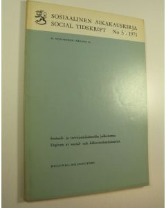 käytetty kirja Sosiaalinen aikakauskirja